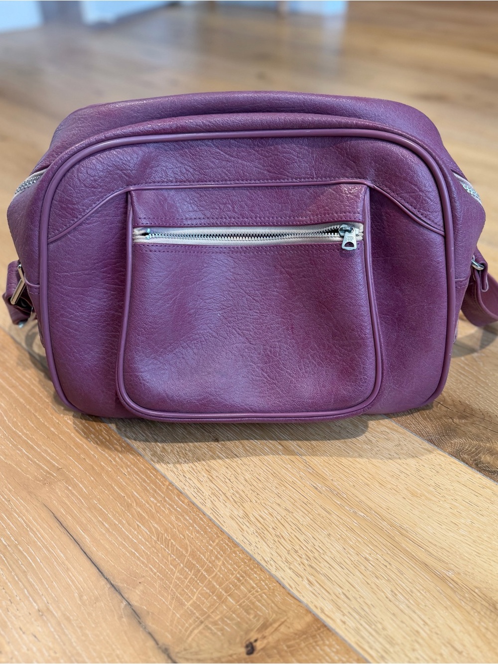 American Tourister Plum Purple Crossbody Bag